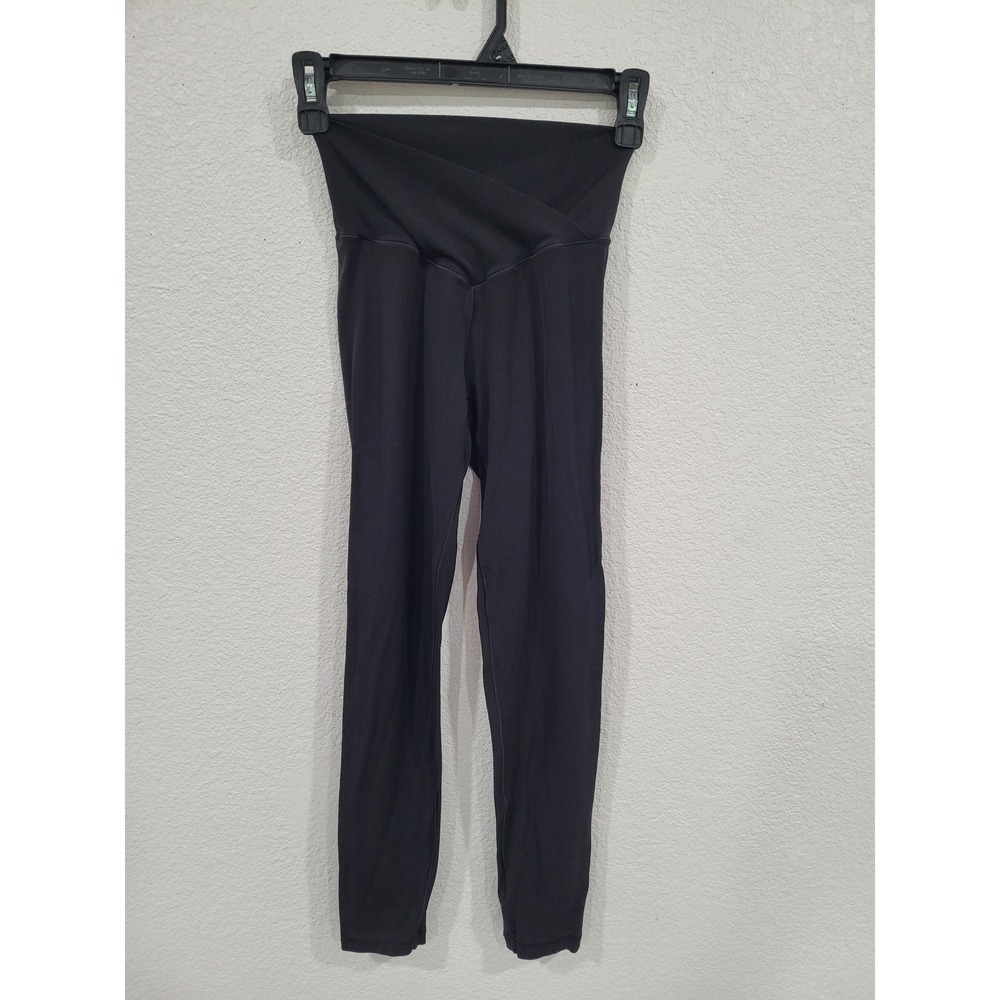 OFFLINE by Aerie Real Me Crossover 7/8 High Rise Leggings Black Small #P